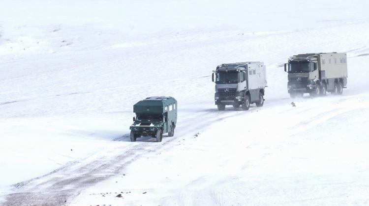 御雪前行 阿莫迪羅全新車型內蒙低溫測試